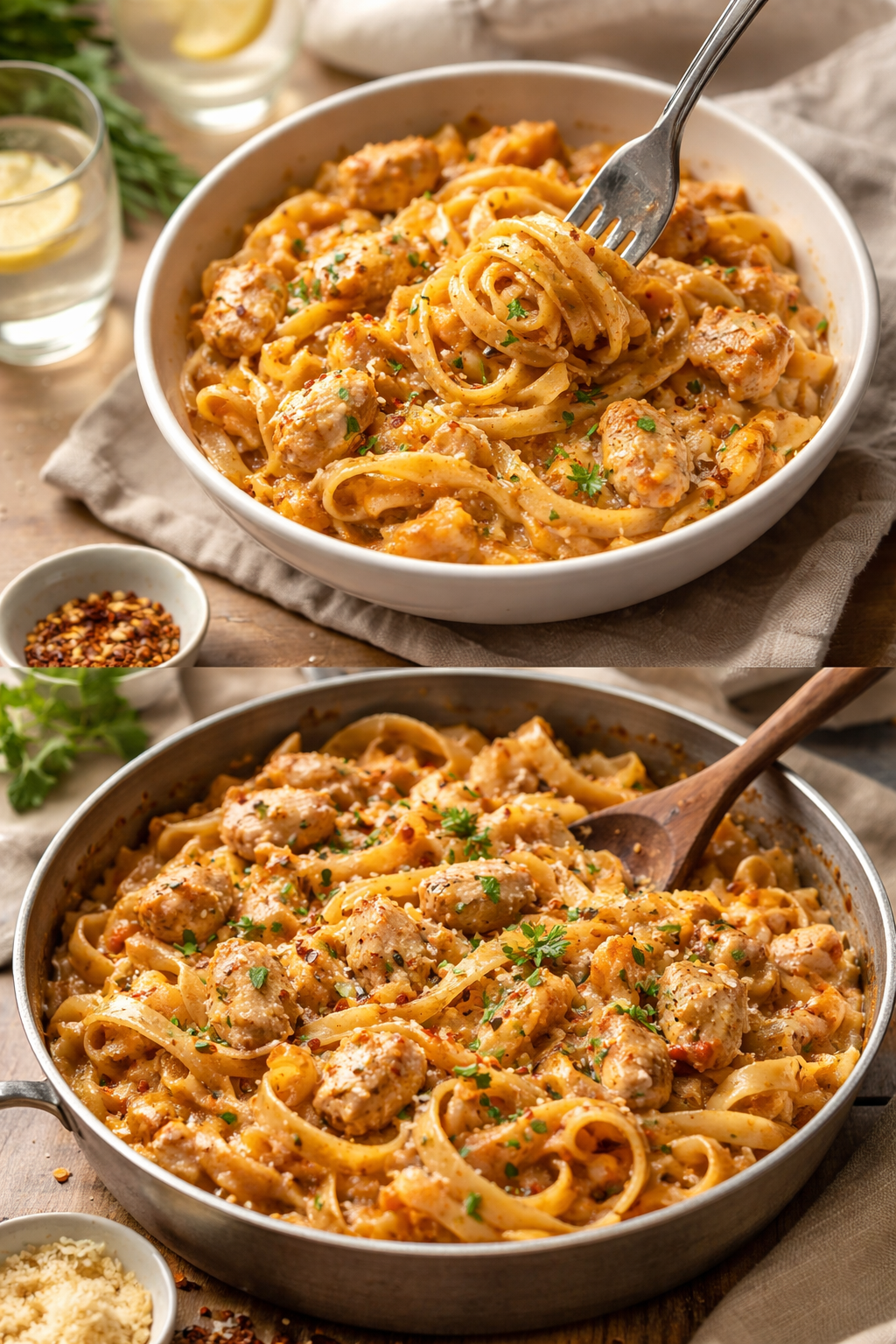 Marry Me Chicken Pasta