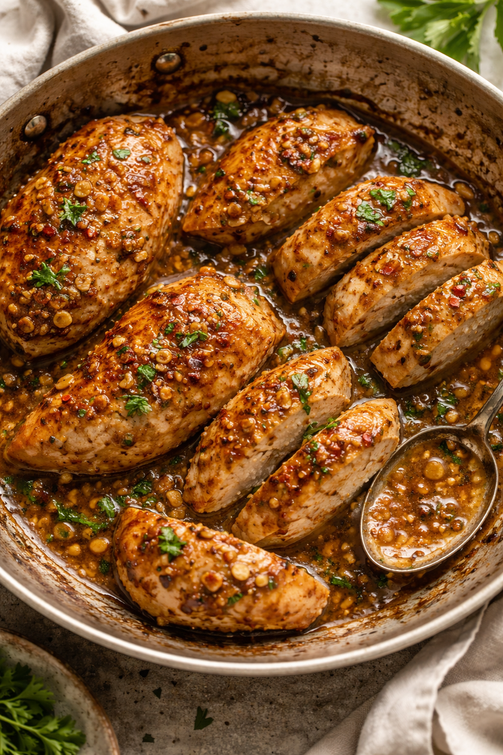Garlic Butter Chicken | Healthy Dinner Recipes For Two