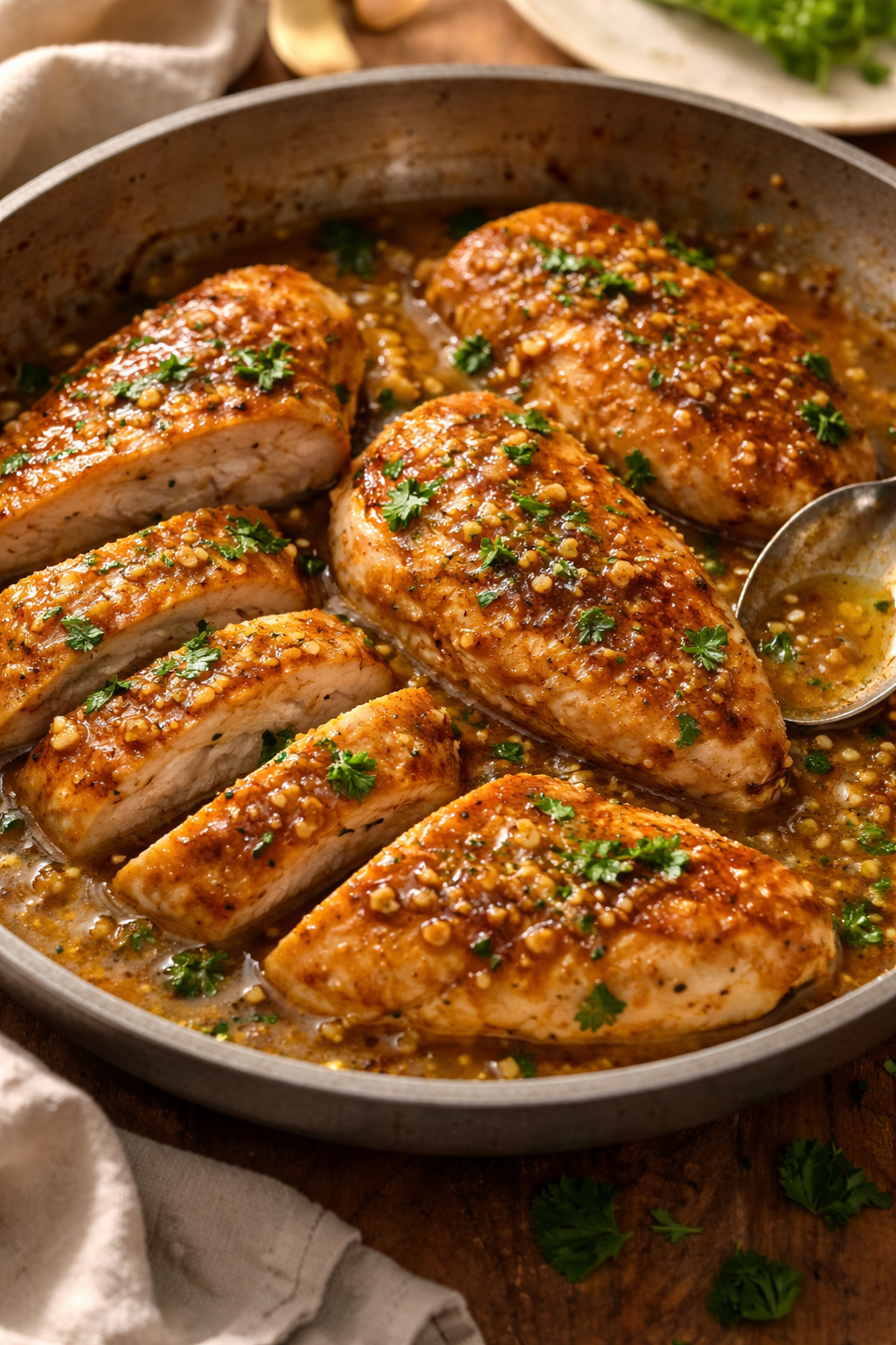 Garlic Butter Chicken | Healthy Dinner Recipes For Two