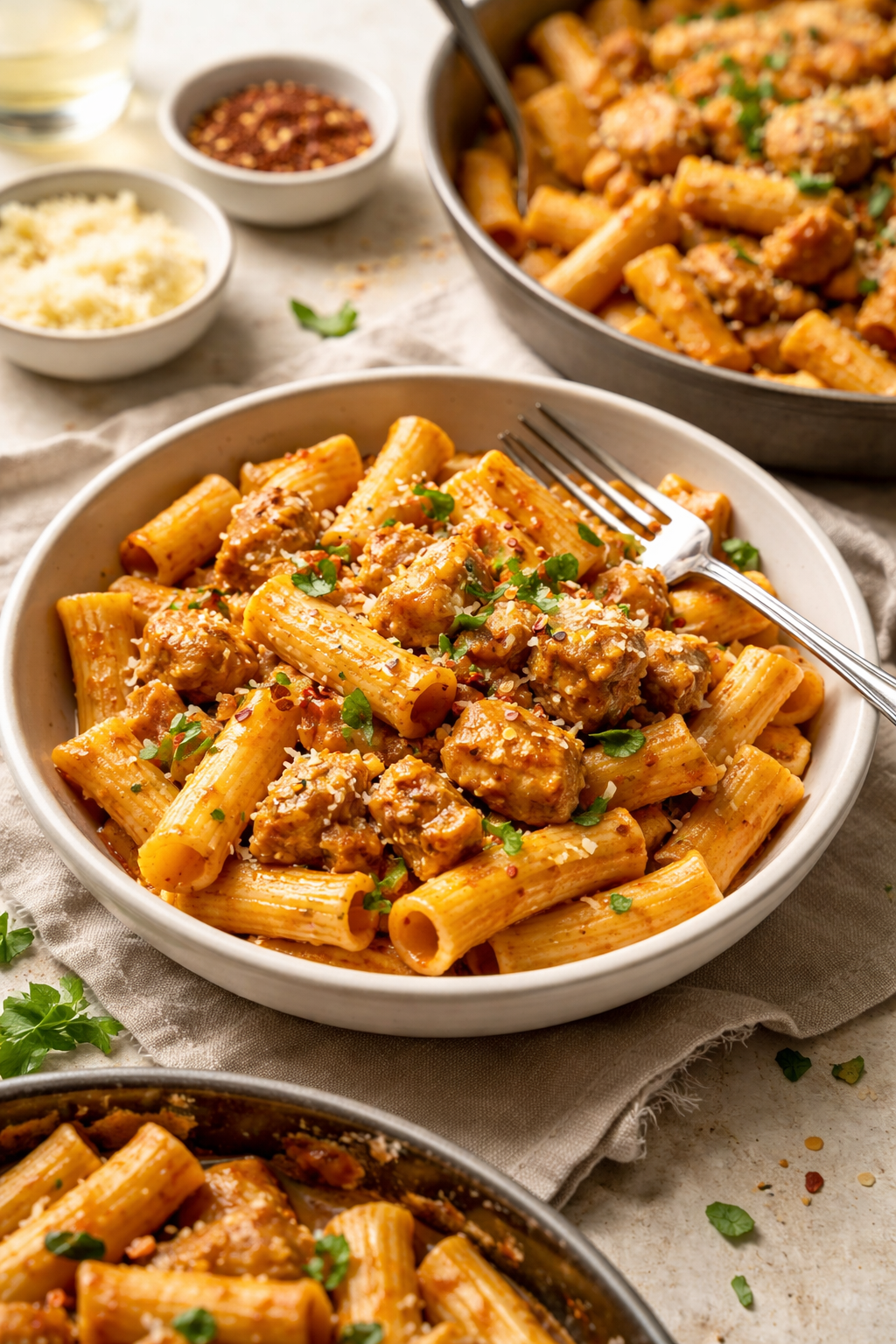 Marry Me Chicken Pasta