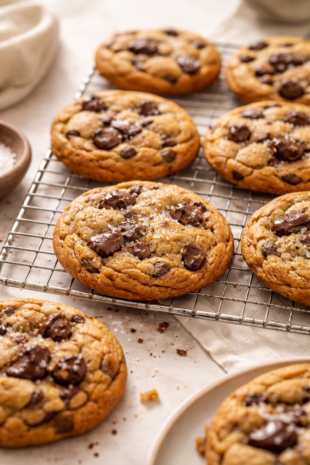 Brown Butter Chocolate Chip Cookies - In Fine Taste
