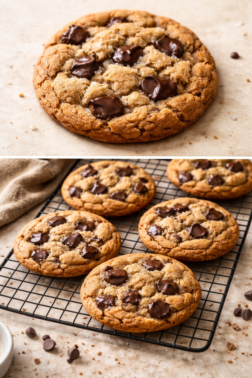 Brown Butter Chocolate Chip Cookies - In Fine Taste
