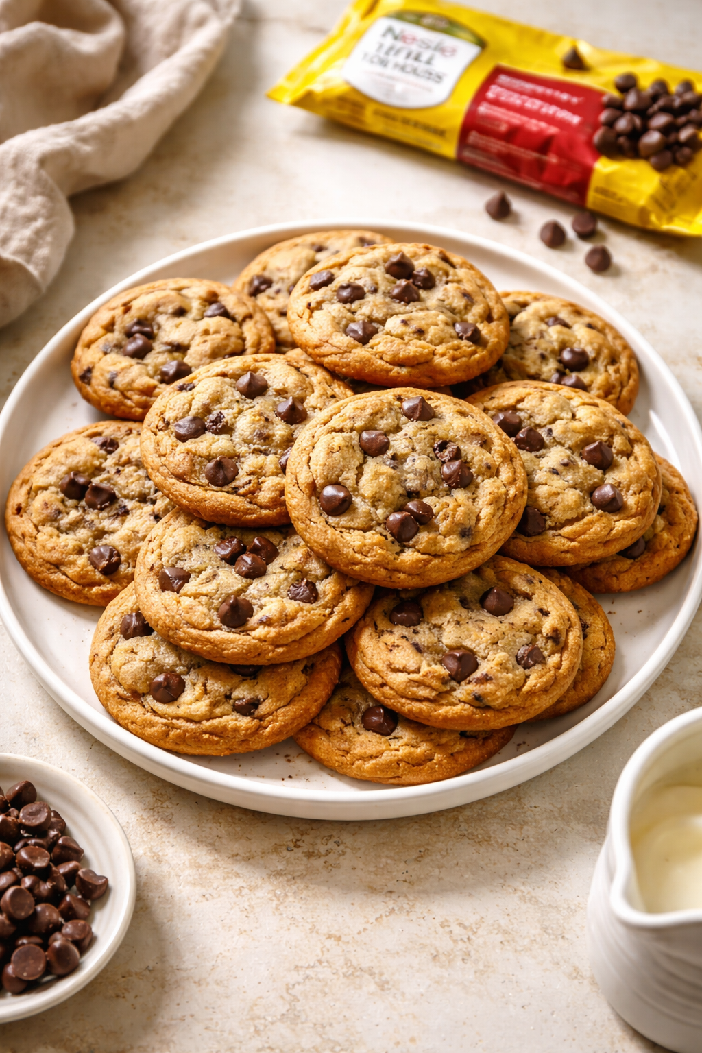 Nothing beats the classic Nestle Toll House Chocolate Chip Cookie recipe. This chocolate chip cookie recipe is the best,… | How to make nestle chocolate chip cookies, Chocolate chip cookie recipe toll house, Recipe for nestle toll house cookies