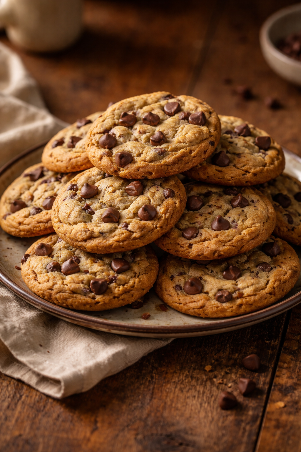 Better than a Bakery Chocolate Chip Cookies