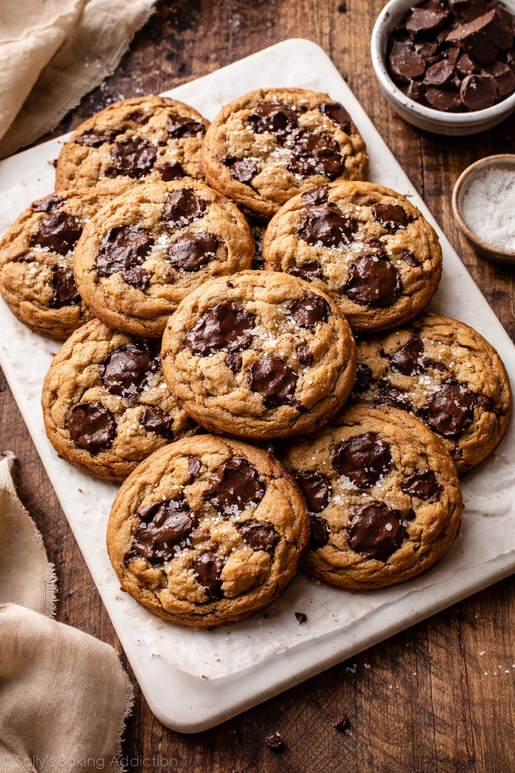 Brown Butter Chocolate Chip Cookies - In Bloom Bakery