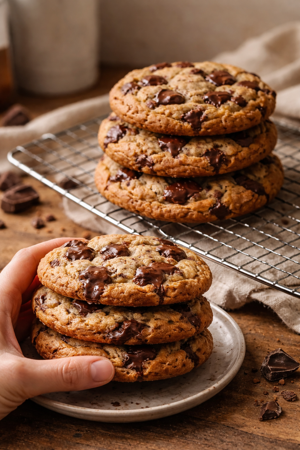 Giant Chocolate Chip Cookie