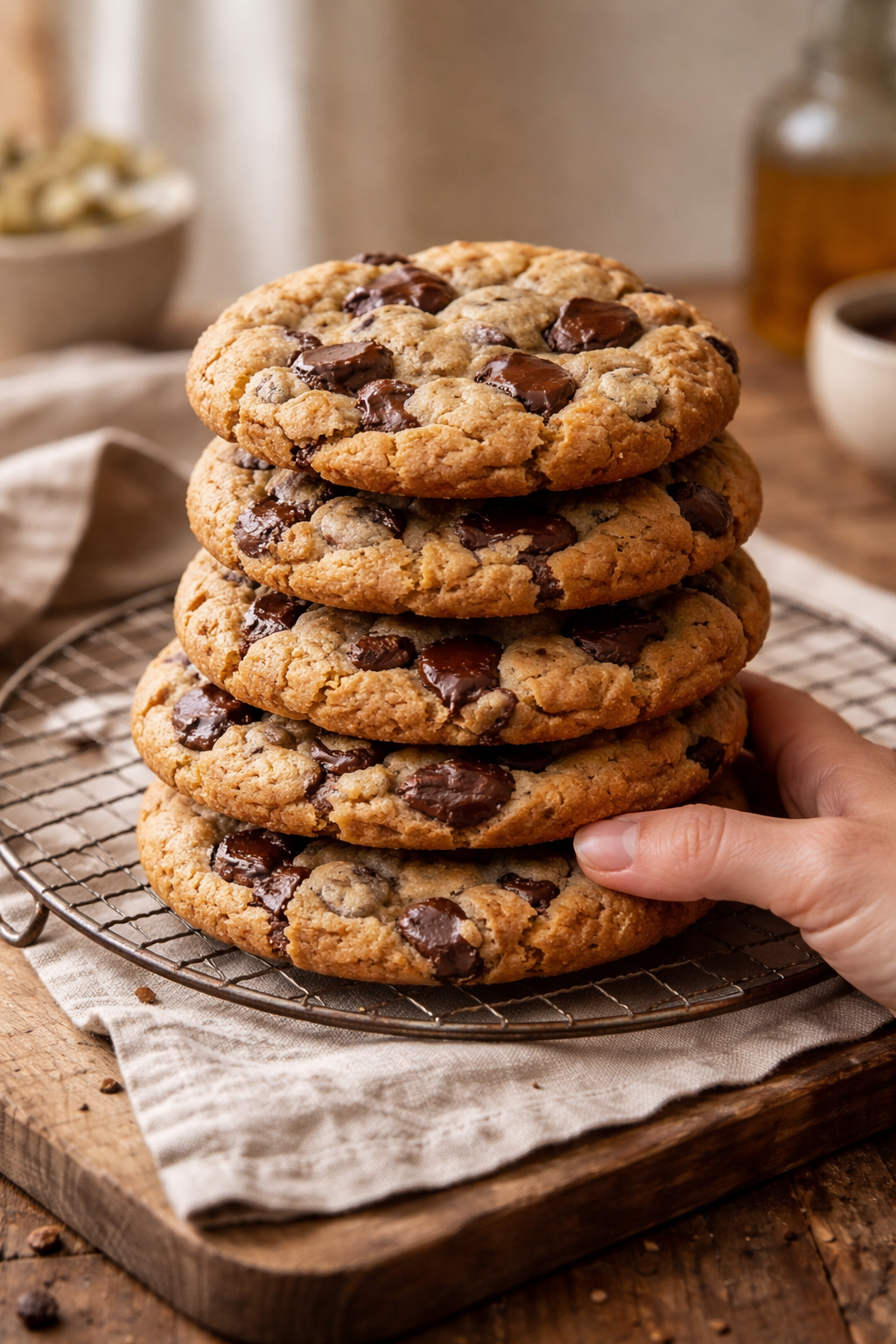 Giant Chocolate Chip Cookie