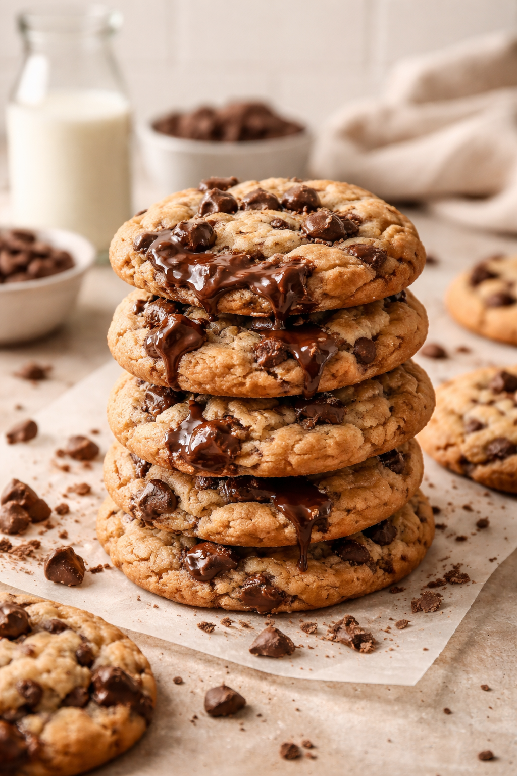 Best Bakery-Style Chocolate Chip Cookies
