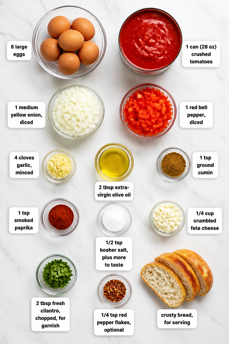 World Egg Day Shakshuka Skillet Breakfast