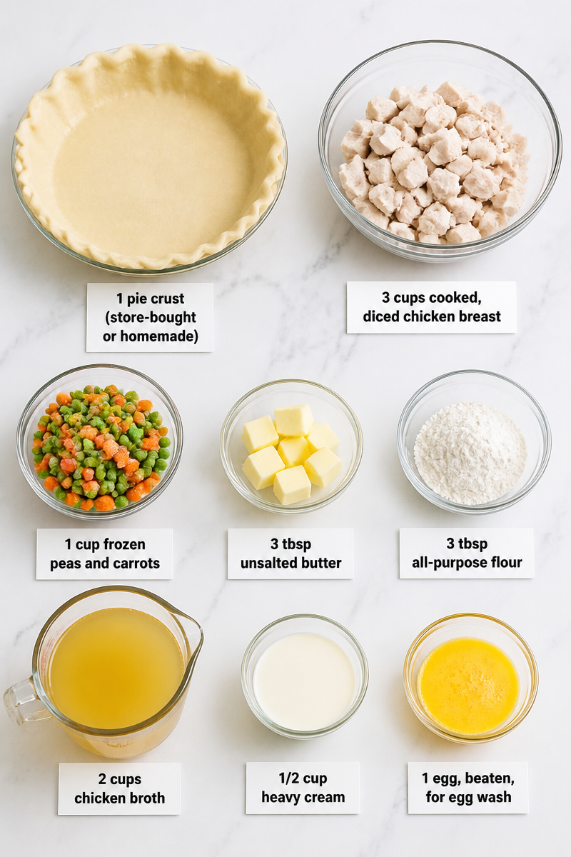 Chicken And Dumpling Pot Pie