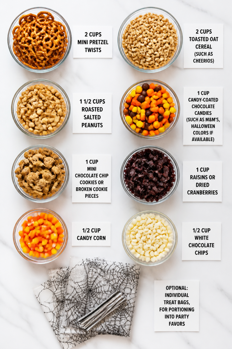 Monster Cookie Halloween Trail Mix
