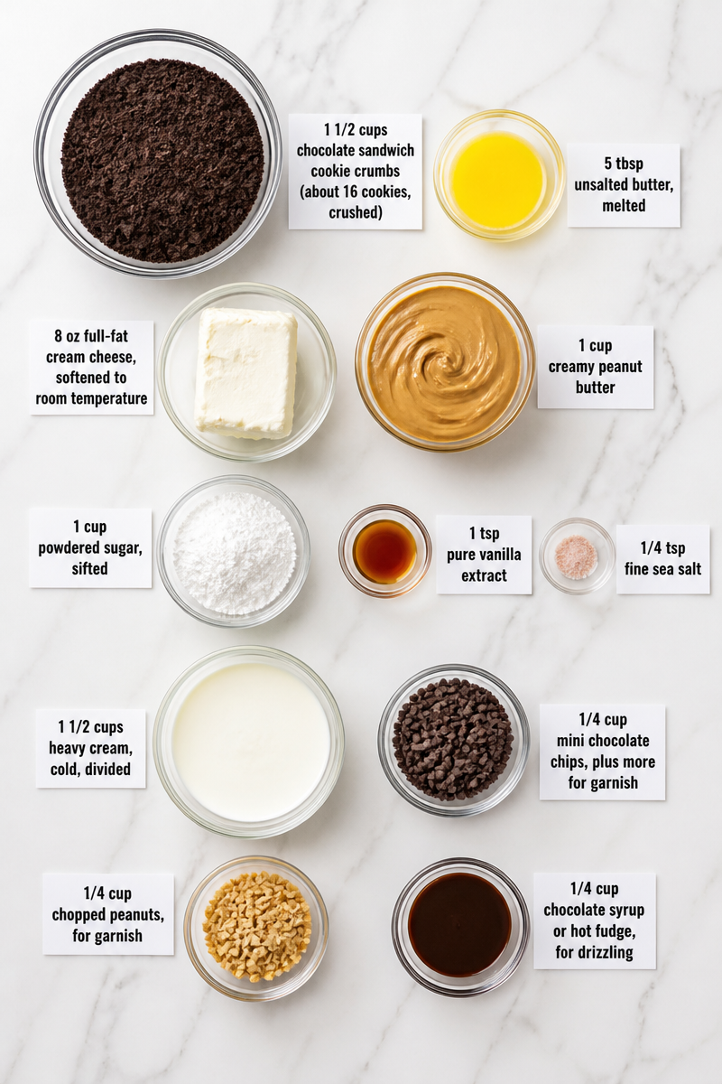 No Bake Peanut Butter Pie
