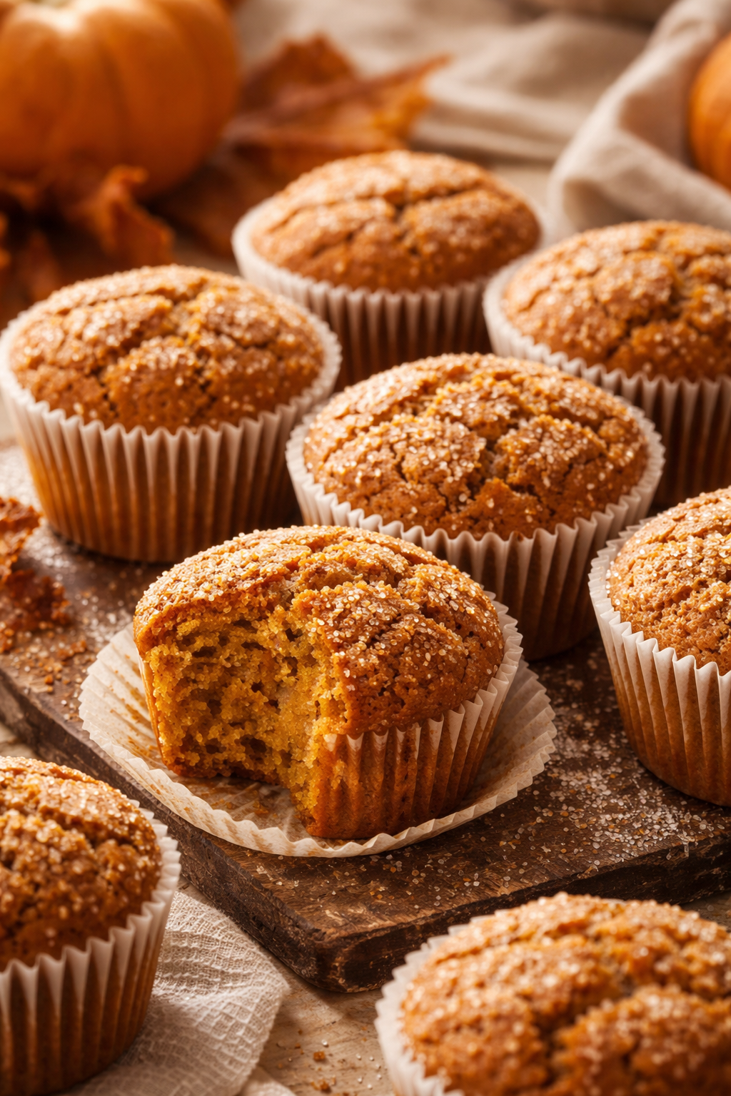 Homemade Pumpkin Muffins