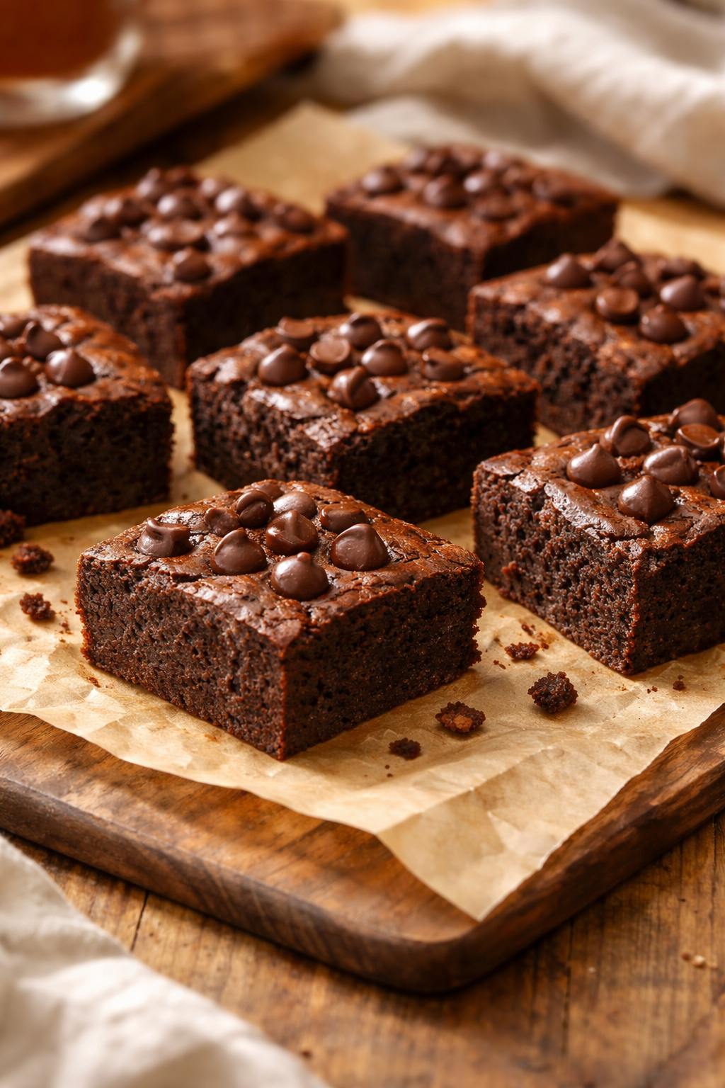 90 Kcal Pumpkin Brownies | Vegan 4 Ingredient Recipe
