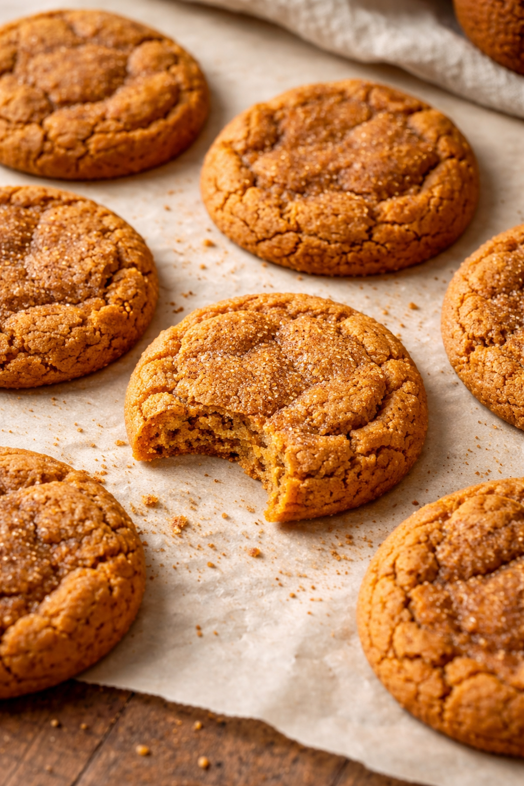 Addictive Chewy Pumpkin Spice Cookies