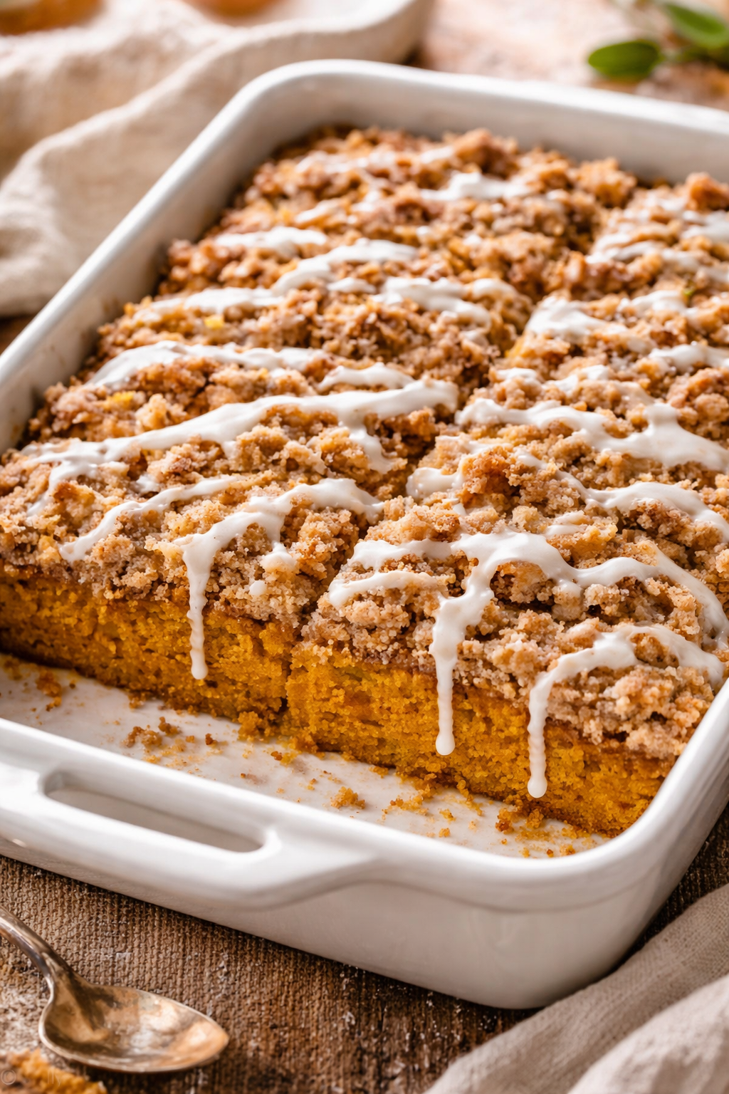Pumpkin Coffee Cake Recipe from The Food Charlatan