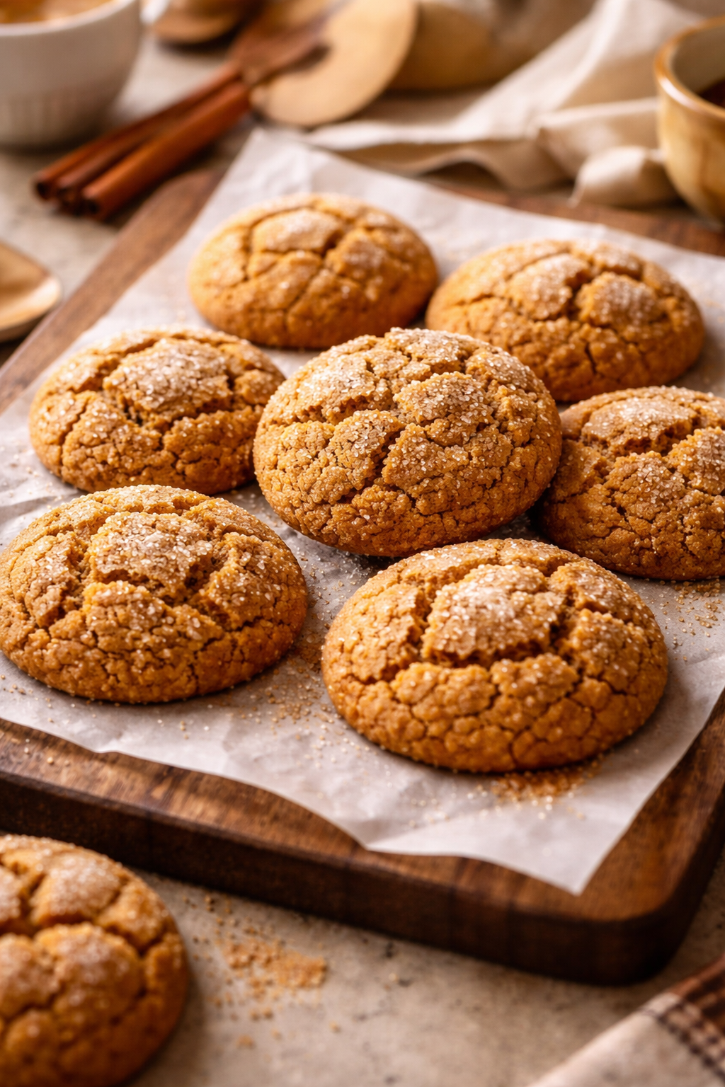 Addictive Chewy Pumpkin Spice Cookies