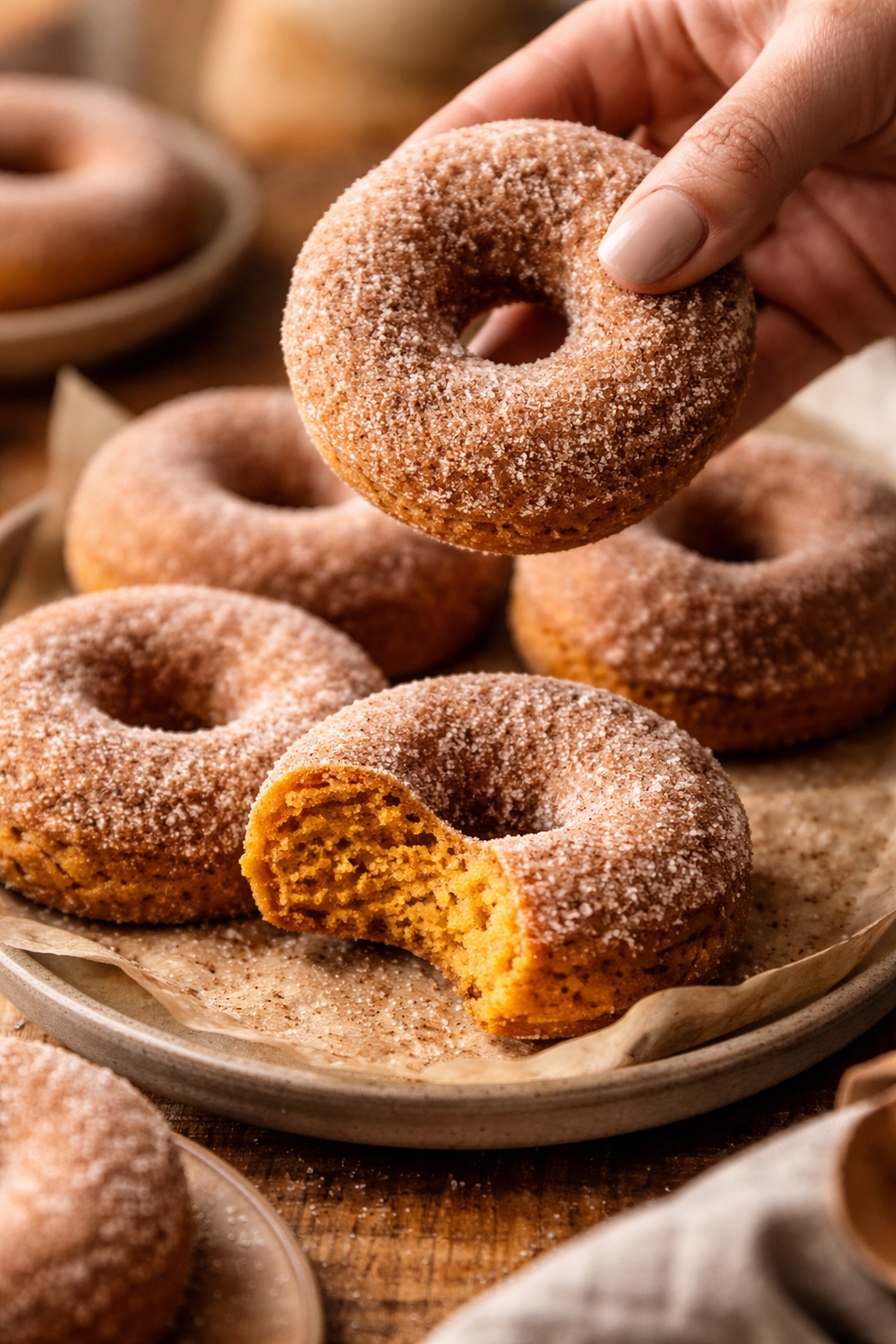 Baked pumpkin spice donuts - Lifestyle of a Foodie
