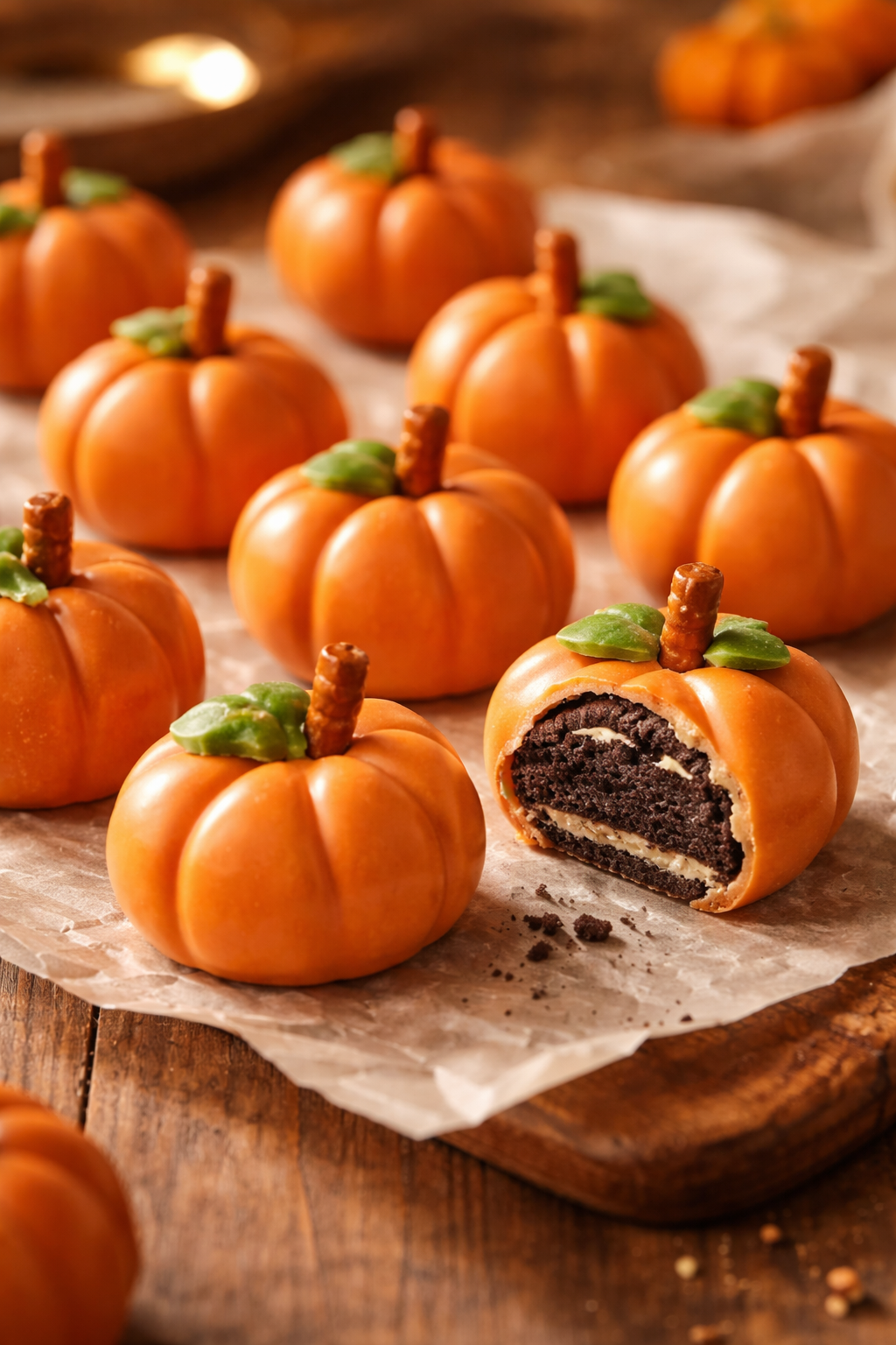 Pumpkin Oreo Balls