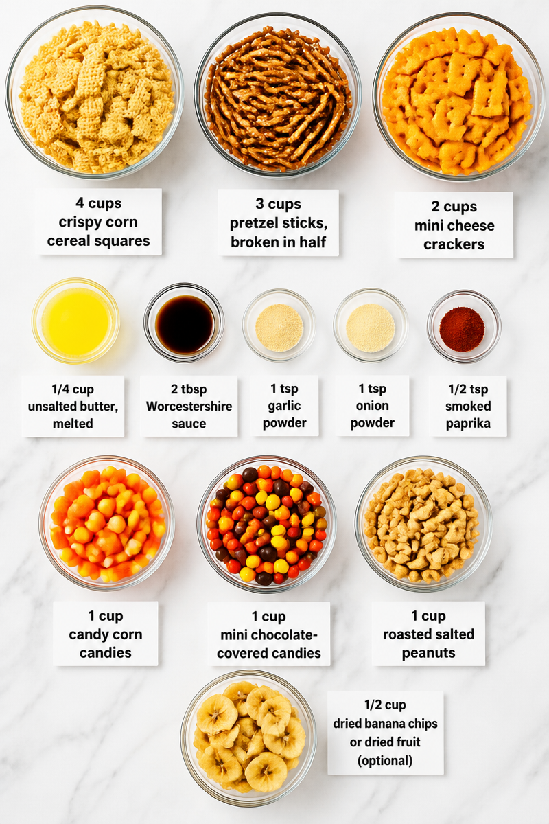 Halloween Trick Or Treat Snack Mix