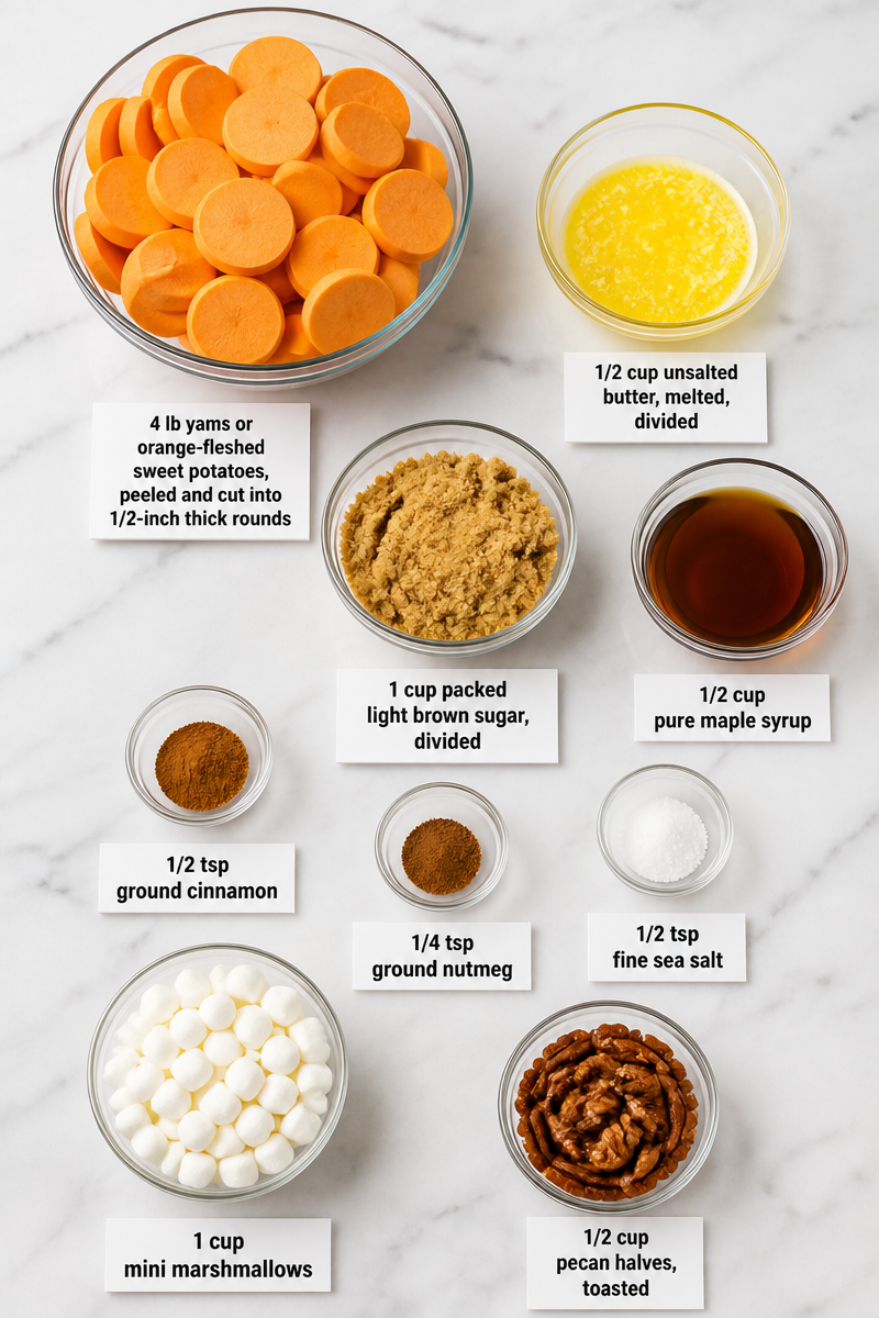 Classic Candied Yam Casserole Bake