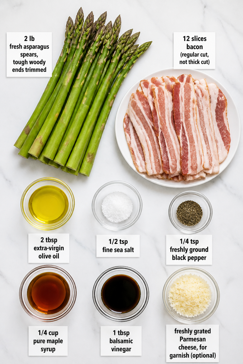 Bacon Wrapped Asparagus Holiday Side