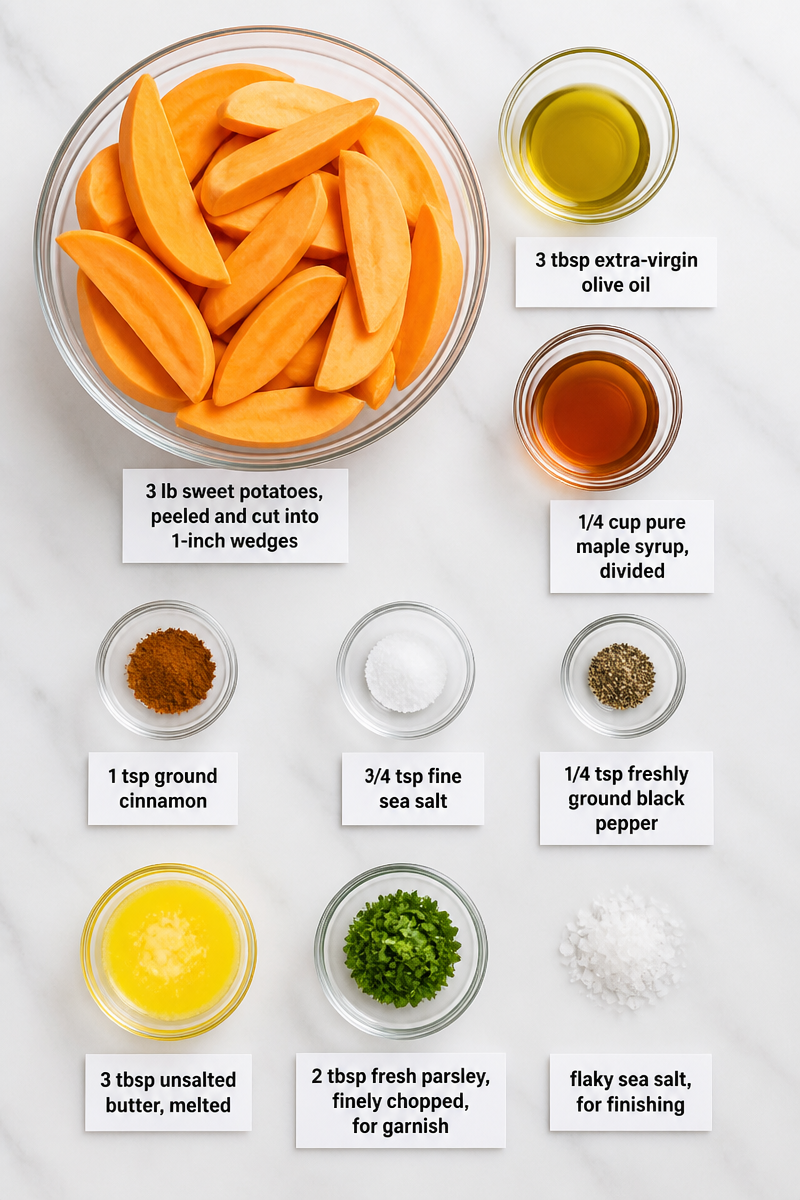 Classic Maple Roasted Sweet Potato