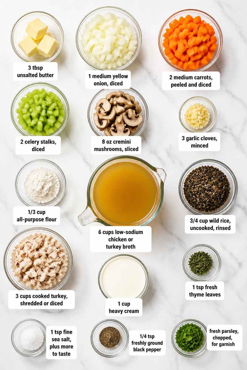 Classic Turkey Wild Rice Soup