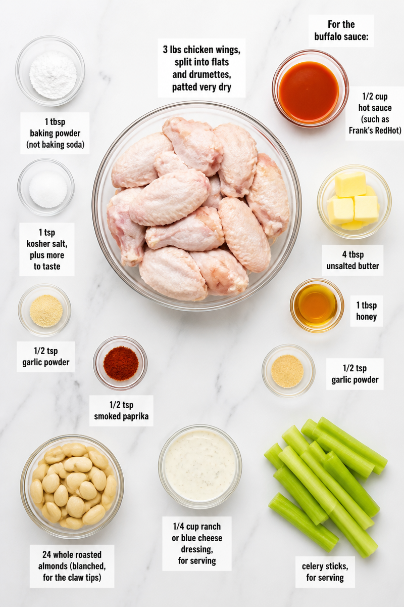 Monster Claw Buffalo Chicken Wing