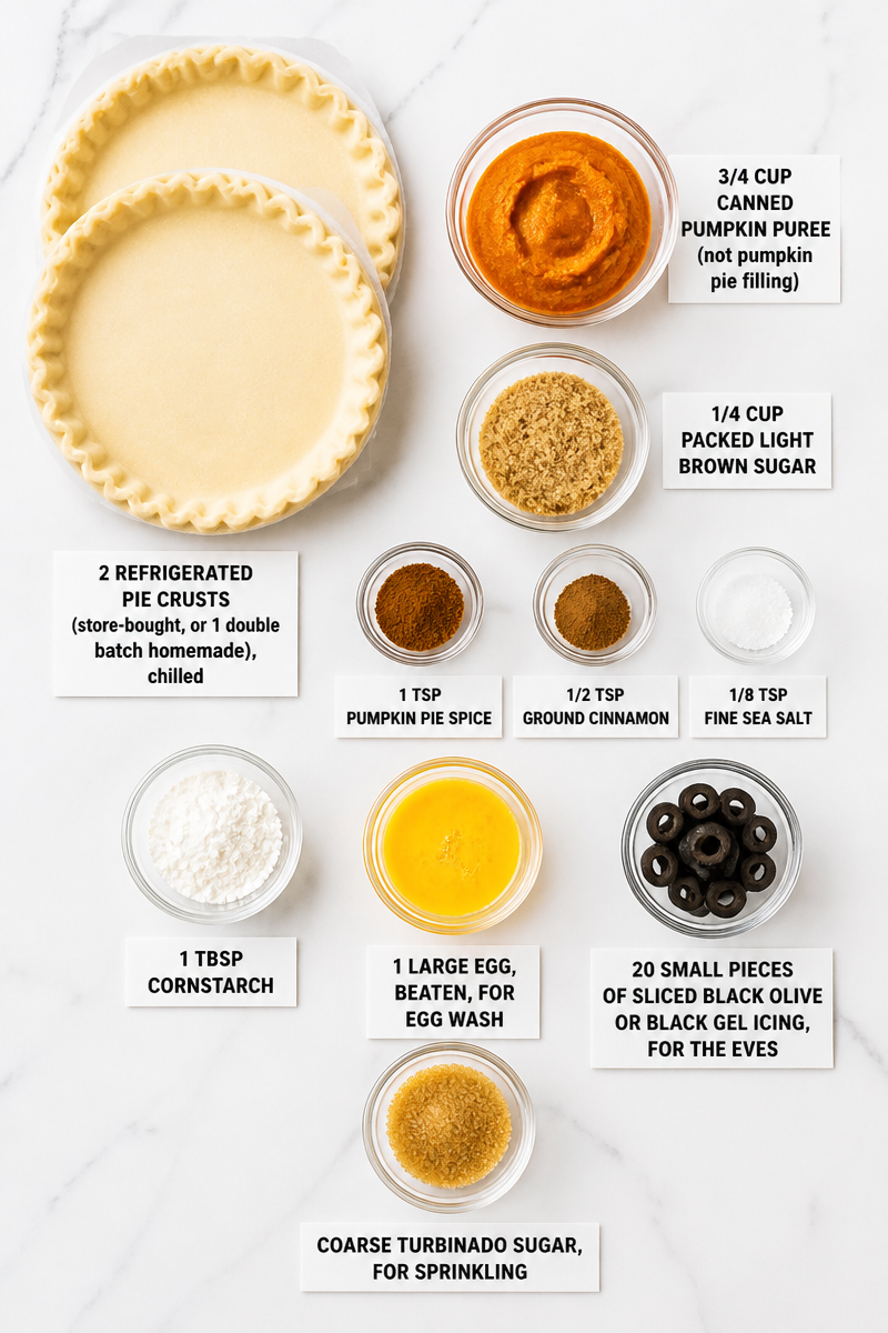 Mummy Hand Pie Pumpkin Filling