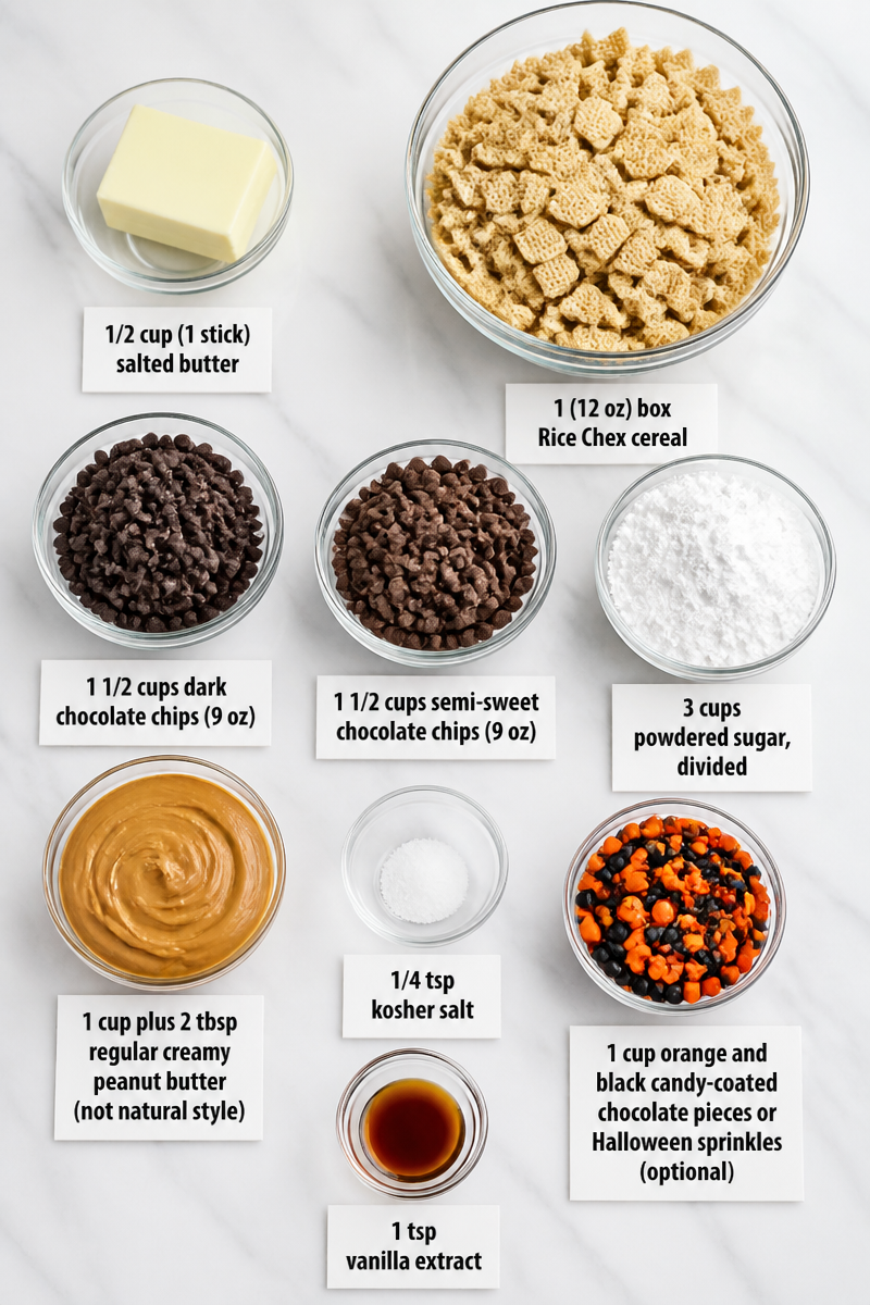 Halloween Puppy Chow Muddy Buddy Mix