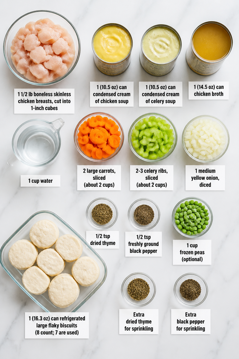 Slow Cooker Chicken And Dumplings