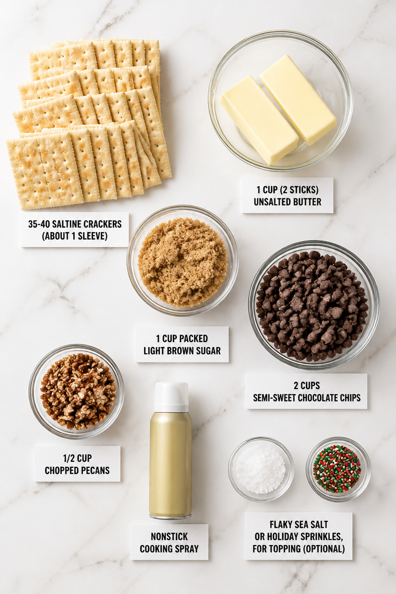 Saltine Cracker Toffee Christmas Crack