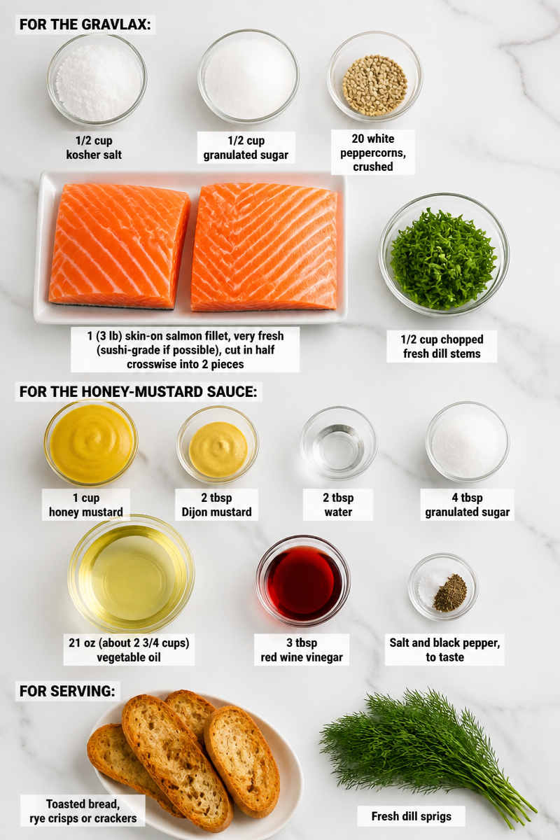 Easy Homemade Gravlax Holiday Appetizer