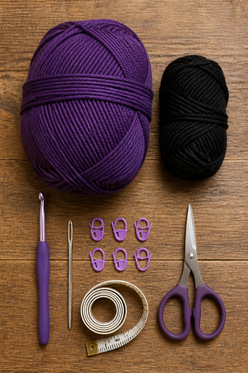 Crochet Witch Hat Puff Blanket