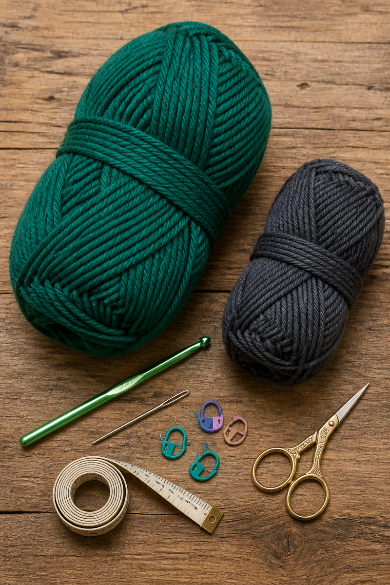 Crochet Bubbling Cauldron C2C Baby Blanket