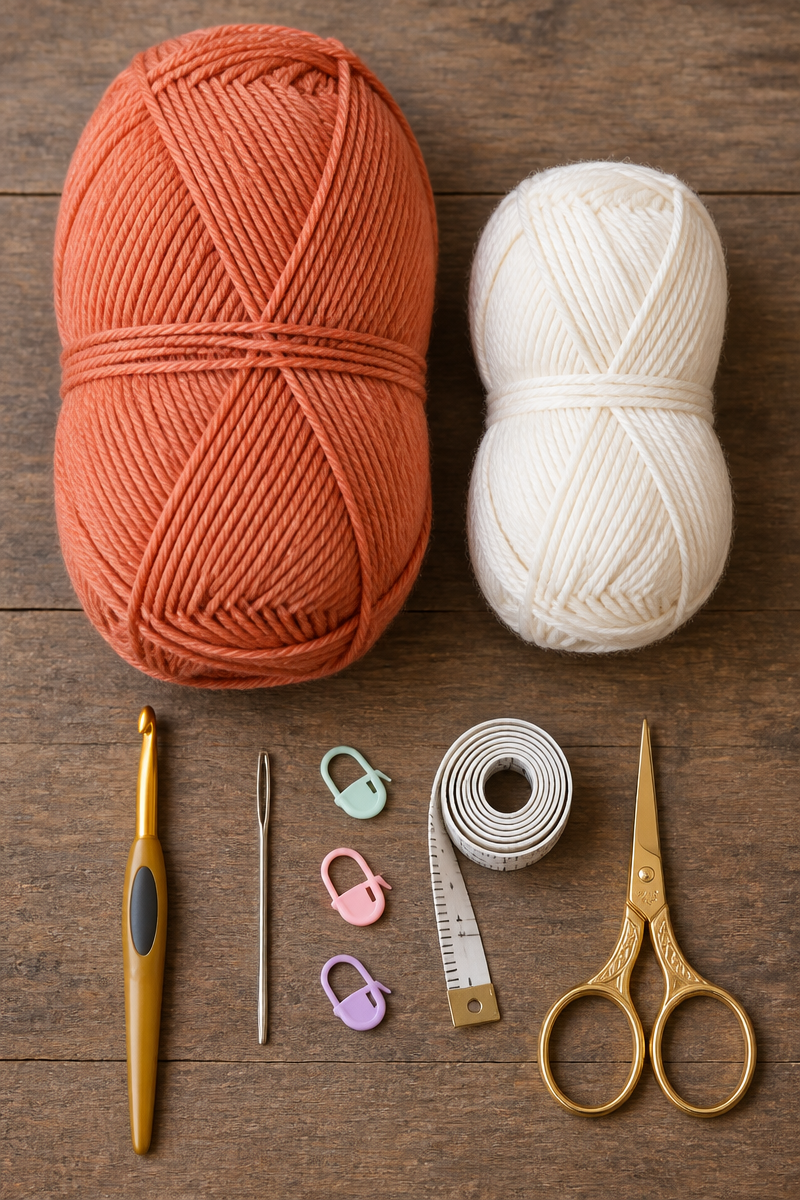 Crochet Sweet Potato Baby Blanket