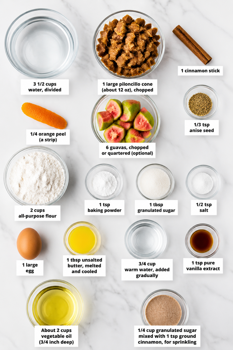 Classic Mexican Bunuelo Christmas Dessert