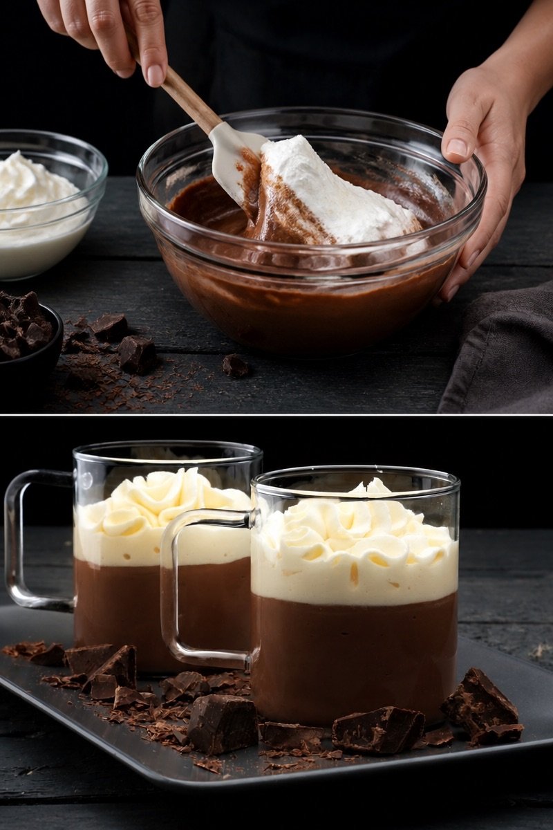 Mousse mascarpone et chocolat