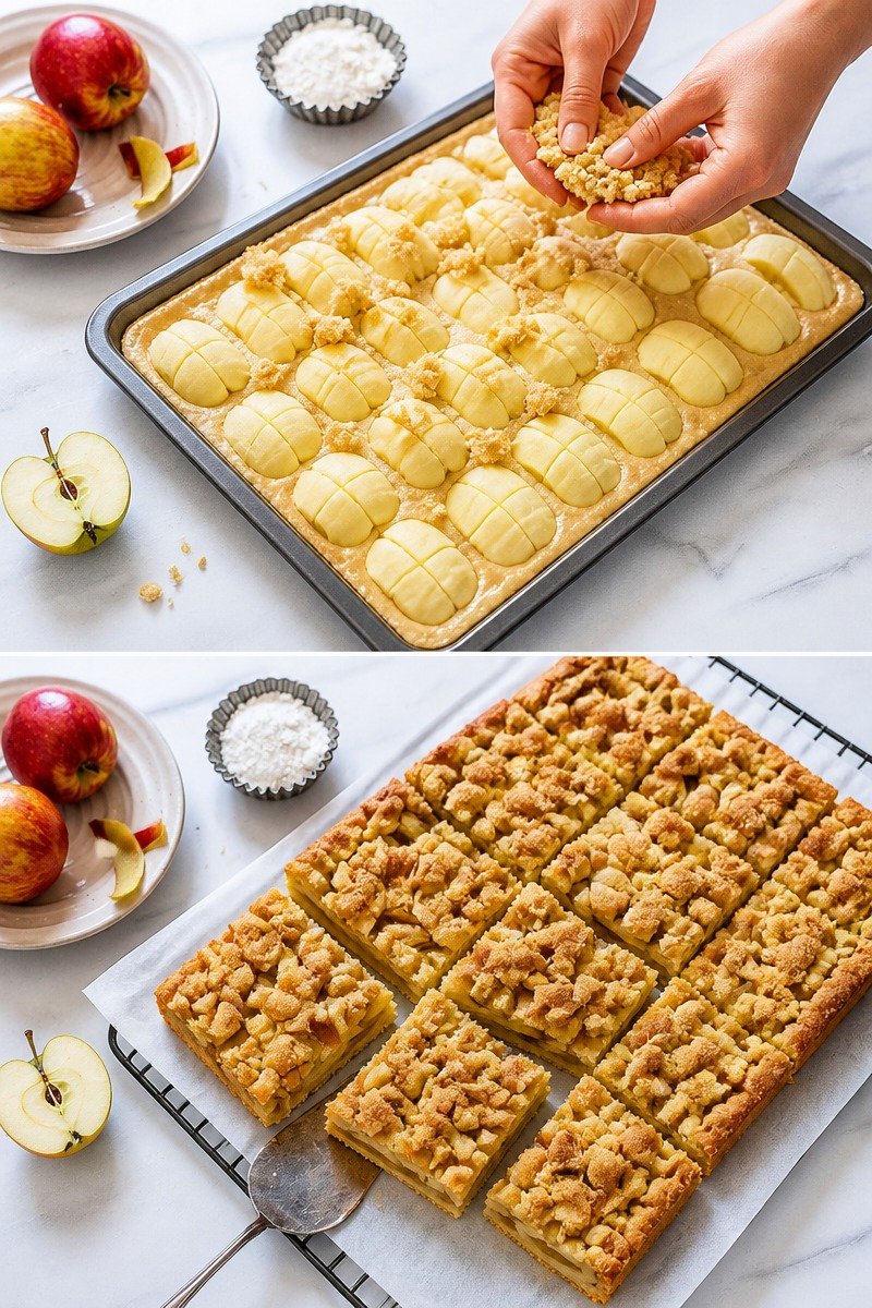 Apfelkuchen mit Streuseln