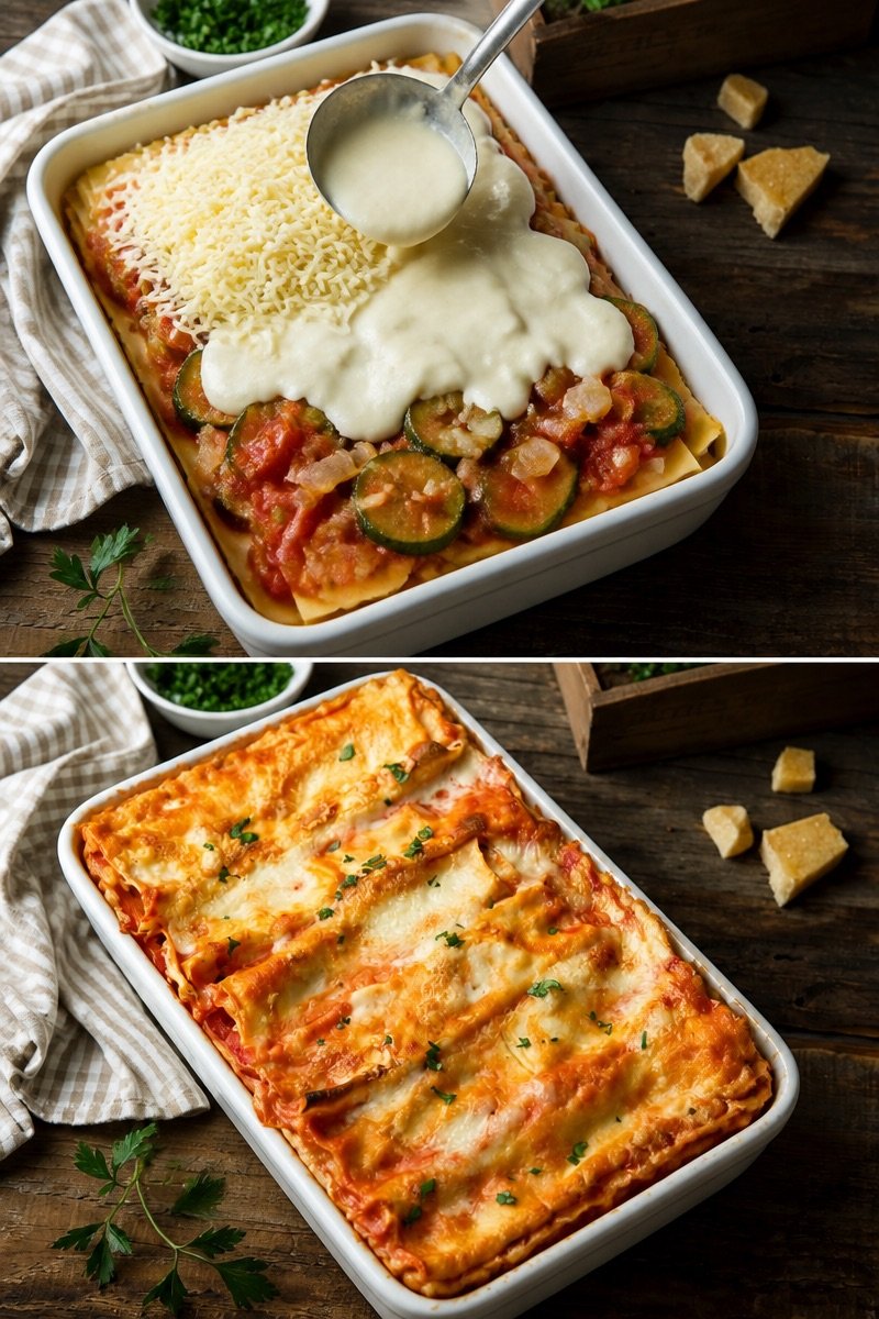 Lasagnes végétariennes (facile)