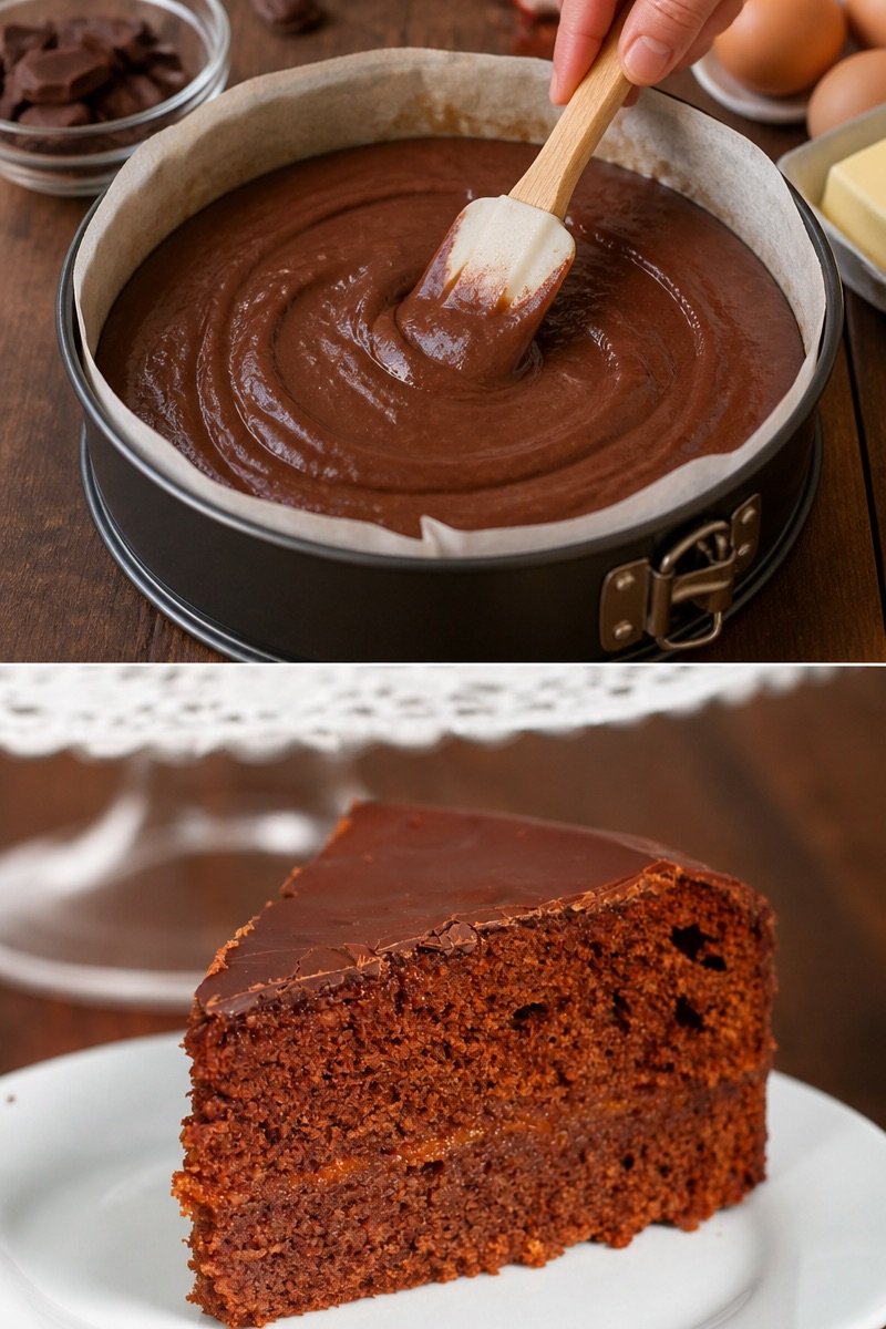 Moelleux au chocolat express et light
