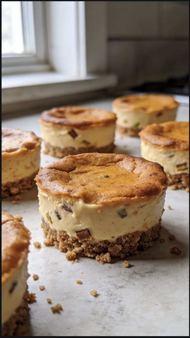 Mini Pumpkin Cheesecakes