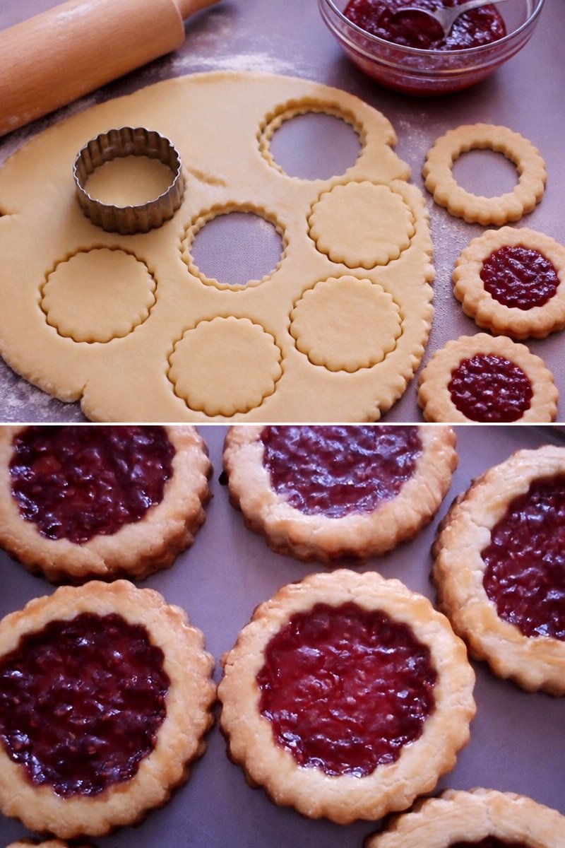 Sablés à la confiture