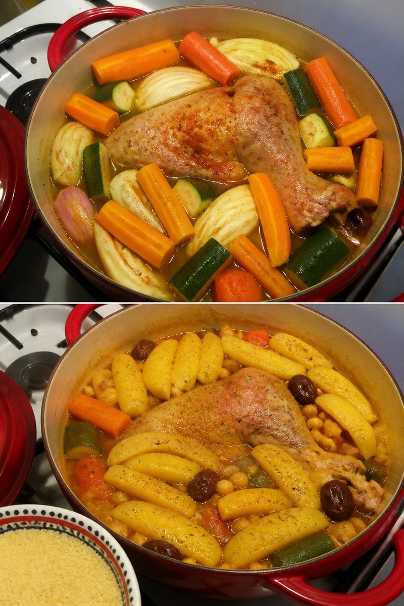 Cuisse di tacchino modo cous cous di chez