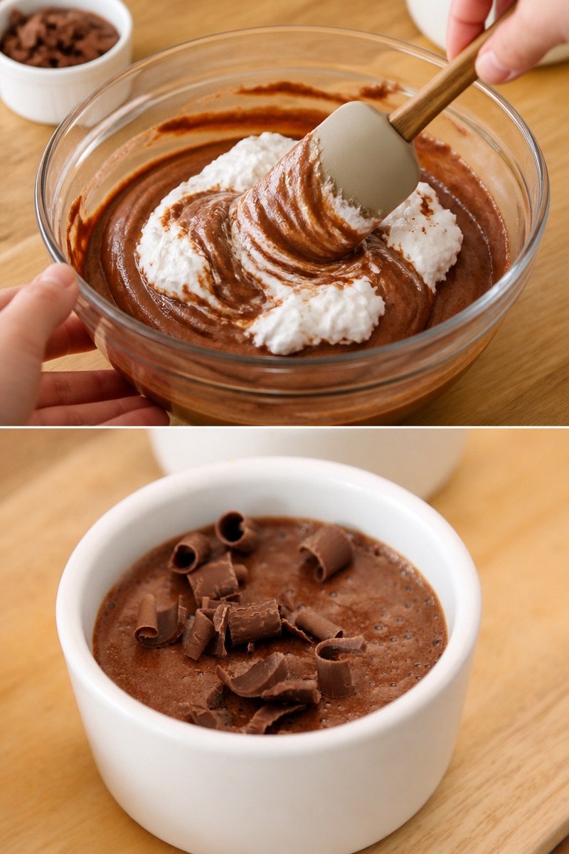 Mousse au chocolat au lait d'Aline