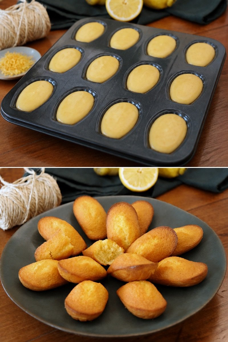 Madeleines al limone