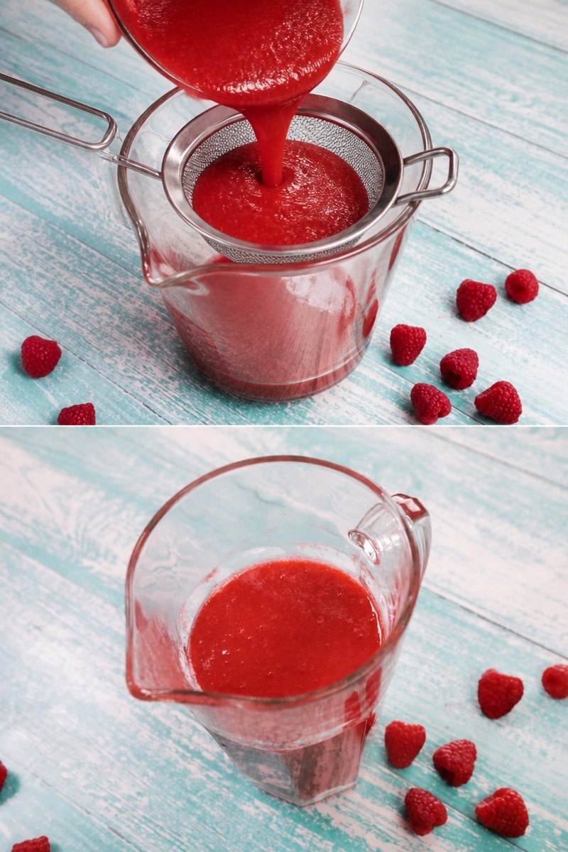 Coulis de framboises