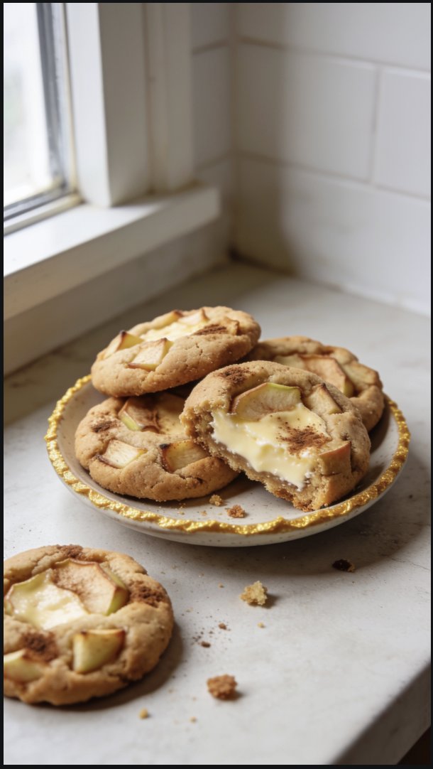 Apple Pie Cheesecake Cookies