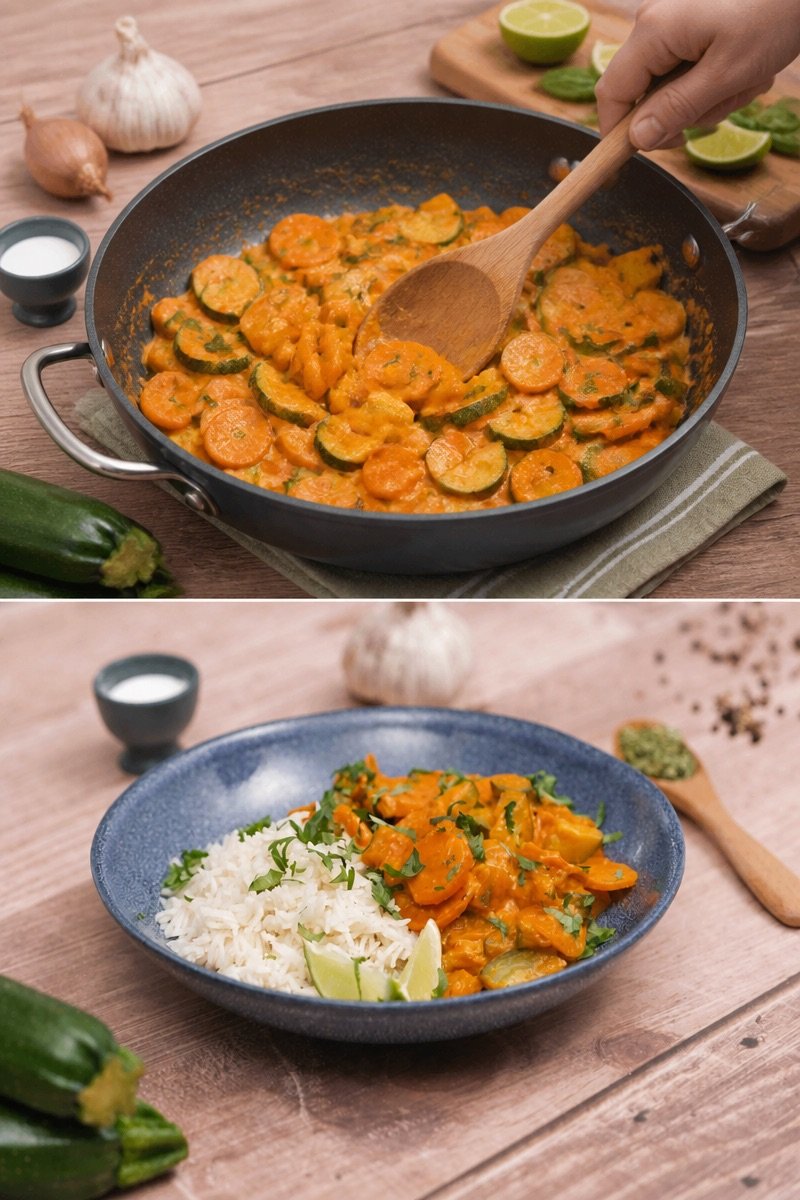 Curry de légumes végétarien
